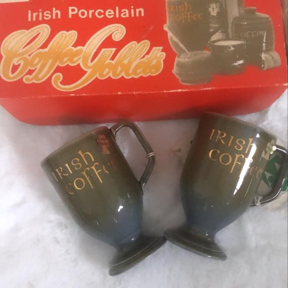 Wade Irish porcelain Irish coffee mugs - Picture 2 of 6